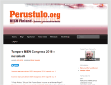 Tablet Screenshot of perustulo.org